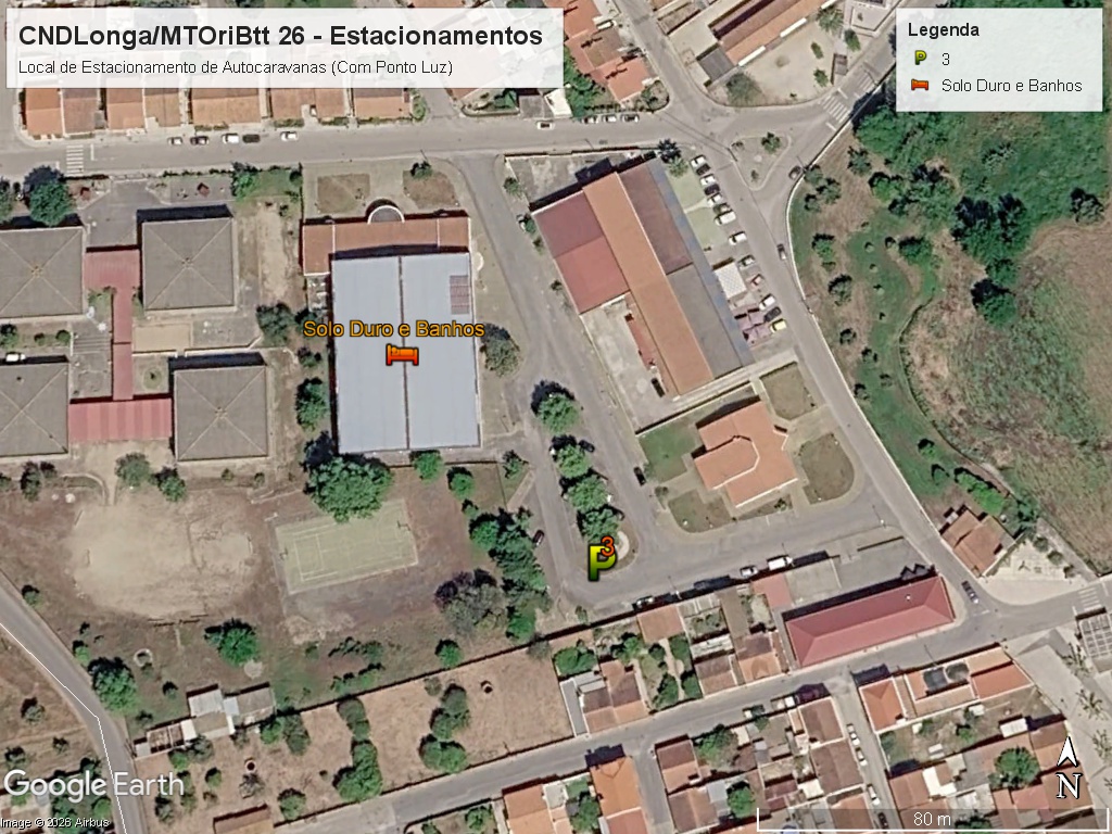 Estacionamento 3 Autocaravanas